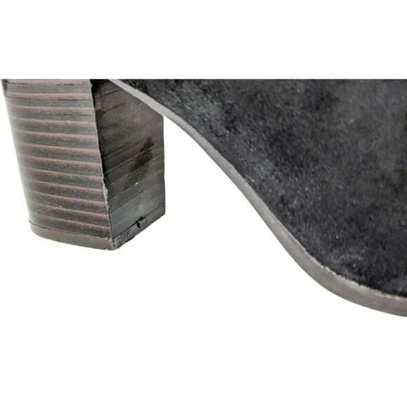 SAM EDELMAN Silas Black Suede Over The Knee Boot Size 9M - Picture 13 of 13